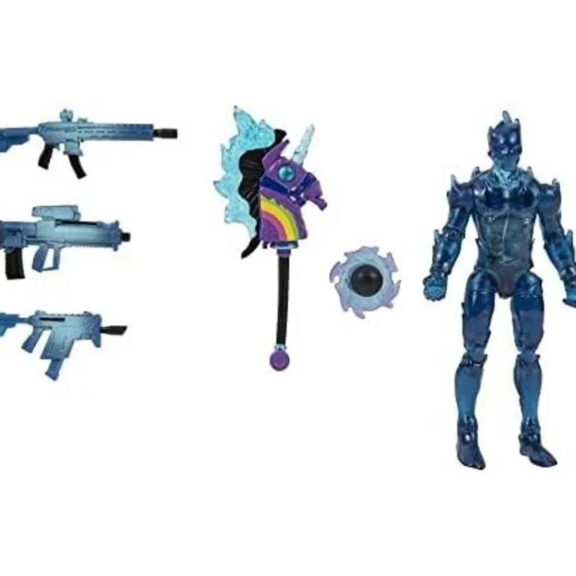 Fortnite - Figura articulada Fortnite Zero de 10 cm con accesorios ㅤ