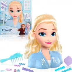 Frozen - Cabeza para peinados Elsa