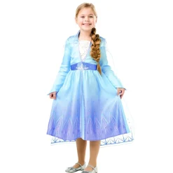 Frozen - Disfraz Infantil Elsa Travel Classic Frozen II 5-6 Años