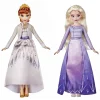 Frozen - Pack muñecas Elsa y Anna moda real