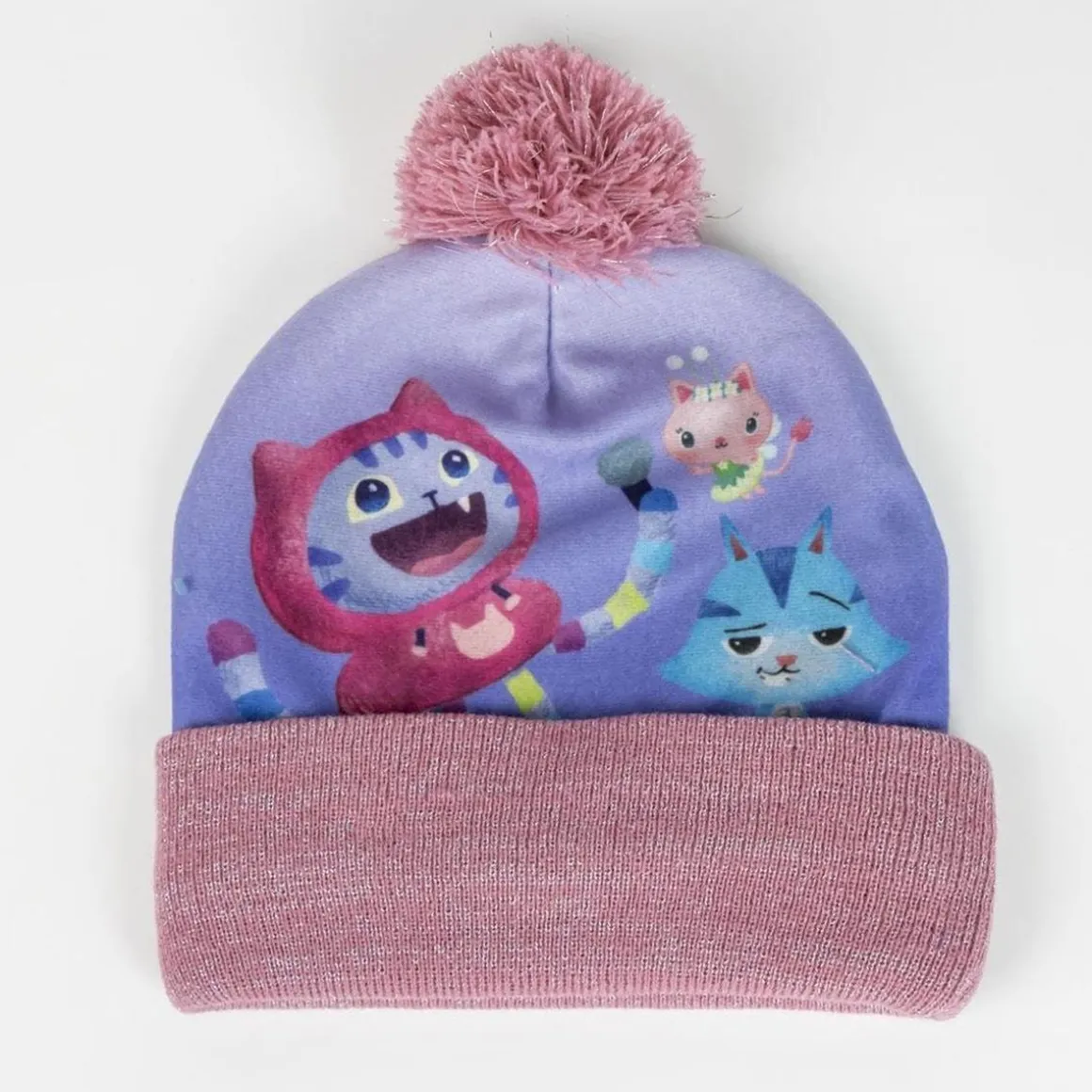 Gabby's Dollhouse - Conjunto 2 Piezas gorro y guantes