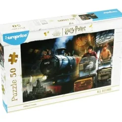 Harry Potter - Rompecabezas Harry Potter - All Aboard de 50 piezas, medidas 300mm x 200mm ㅤ