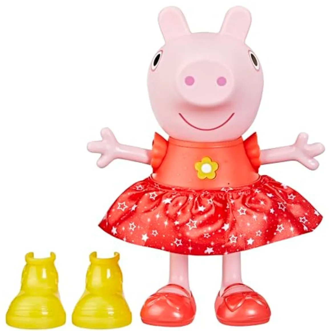 Hasbro - Peppa Pig - Muñeca interactiva diversión en los charcos