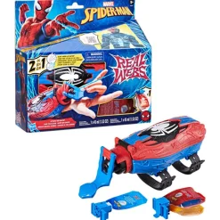 Hasbro - Spider-man - Real Webs Lanzador Aracnido Supremo ㅤ