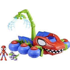 Hasbro - Spidey juguete acción dino-Webs aventura