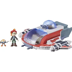 Hasbro - Star Wars - Barco The Crimson Firehawk de Star Wars con 2 figuras de acción ㅤ