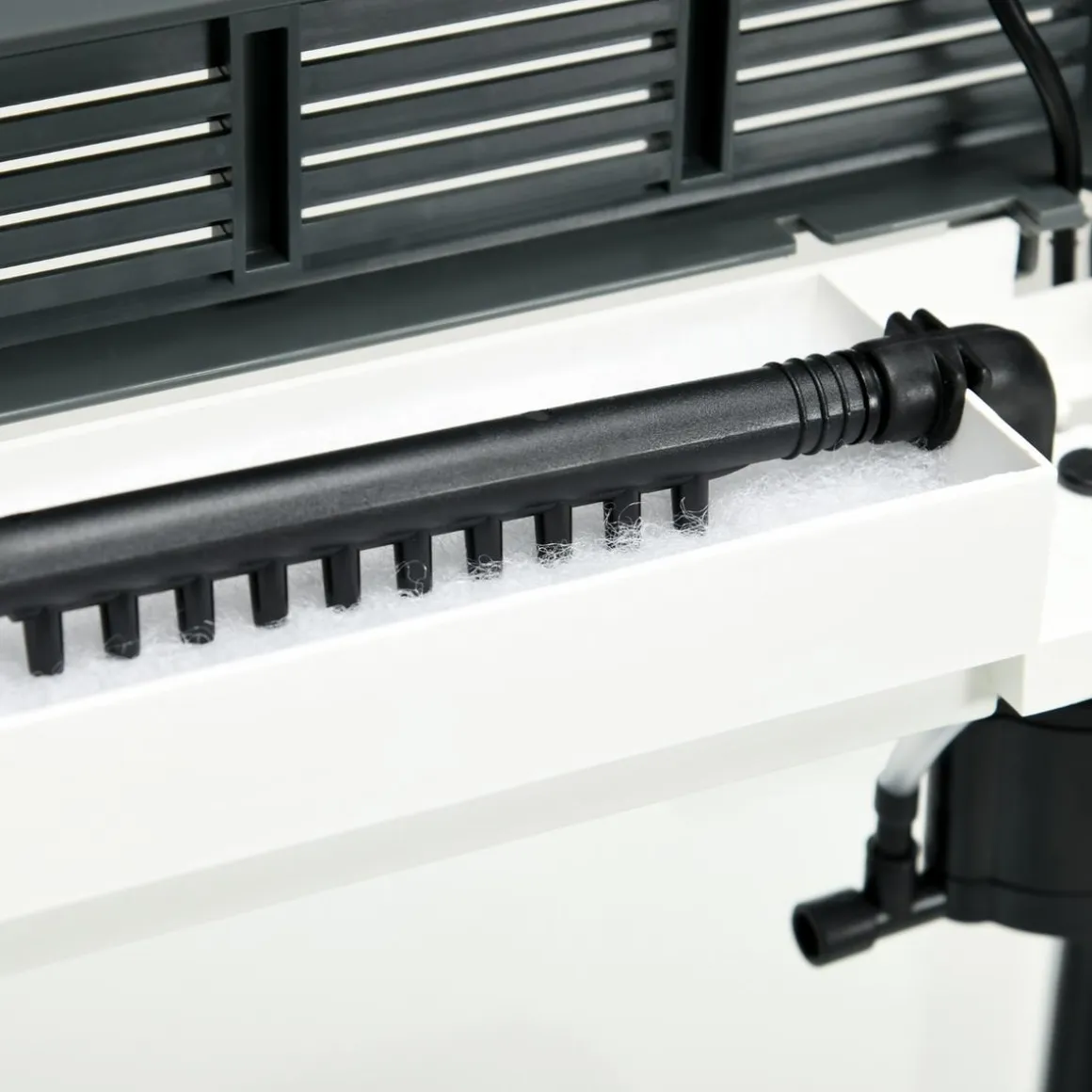 Homcom - Acuario 13L con filtro e iluminación