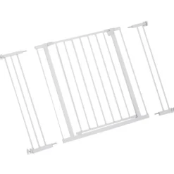 Homcom - Barrera Metálica para perro