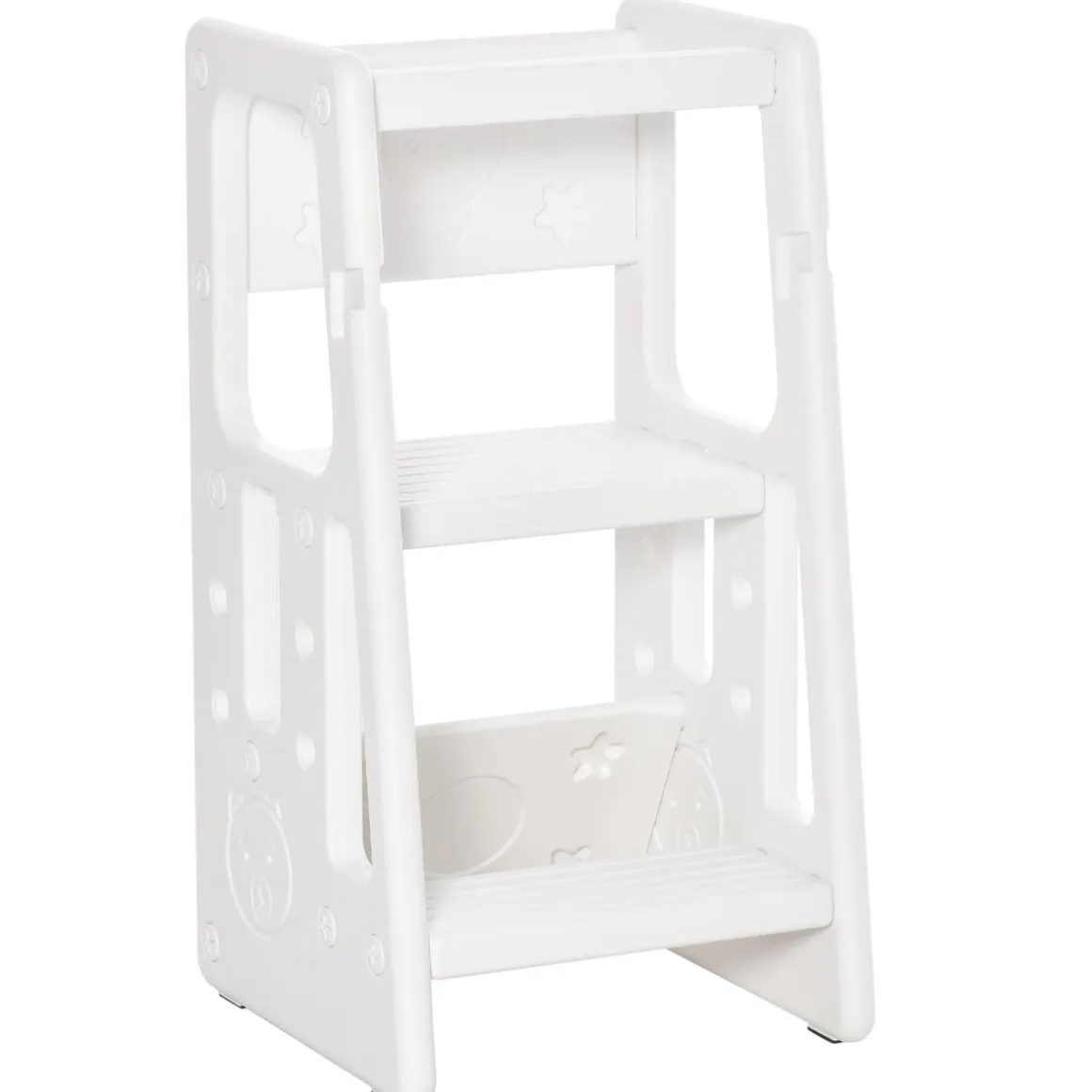 Homcom - Escalón elevador Taburete aprendizaje