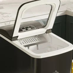 Homcom - Máquina Hielo Negro 90W