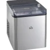 Homcom - Máquina Hielo Plateada 105W