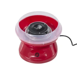 Homcom - Máquina Roja de Algodón de Azúcar