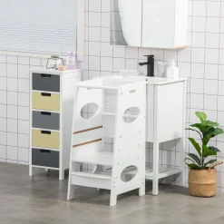 Homcom - Torre de aprendizaje de madera