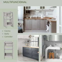 Homcom - Torre de aprendizaje Gris