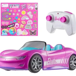 Hot Wheels - Coche Barbie Descapotable teledirigido