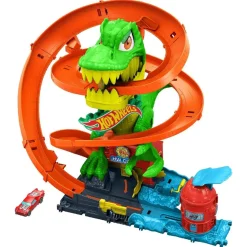 Hot Wheels - Estación de bomberos T-Rex