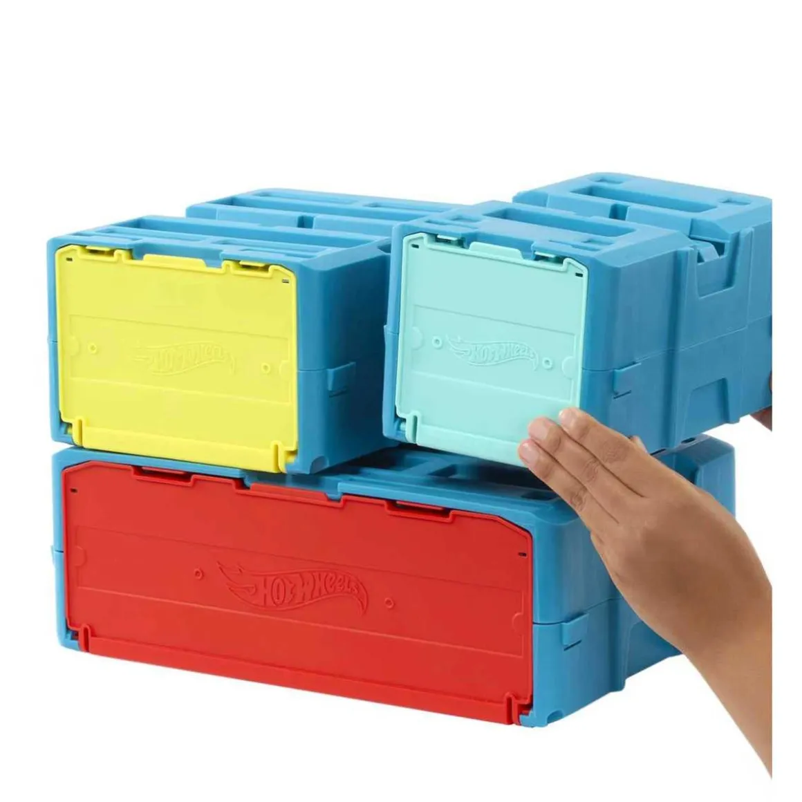 Hot Wheels - Hot Wheels Pista Acrobacias en Llamas con vehículo incluido