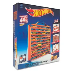 Hot Wheels - Maletín portacoches 3 en 1