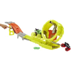 Hot Wheels - Monster Trucks Power juguete pista carrera