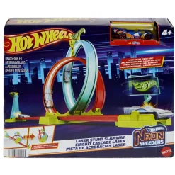 Hot Wheels - Neon Speeders Pista de Acrobacias
