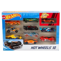 Hot Wheels - Pack 10 Vehículos (varios modelos)