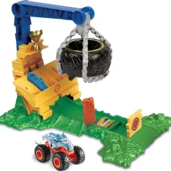Hot Wheels - Pista de Acrobacias Monster Trucks ㅤ