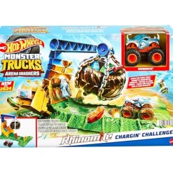 Hot Wheels - Pista de Acrobacias Monster Trucks ㅤ