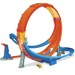 Hot Wheels - Pista de coches Looping Caos con 1 vehículo Die-cast incluido ㅤ