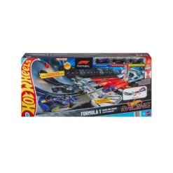 Hot Wheels Racing F1 Motorizada + 3 coches