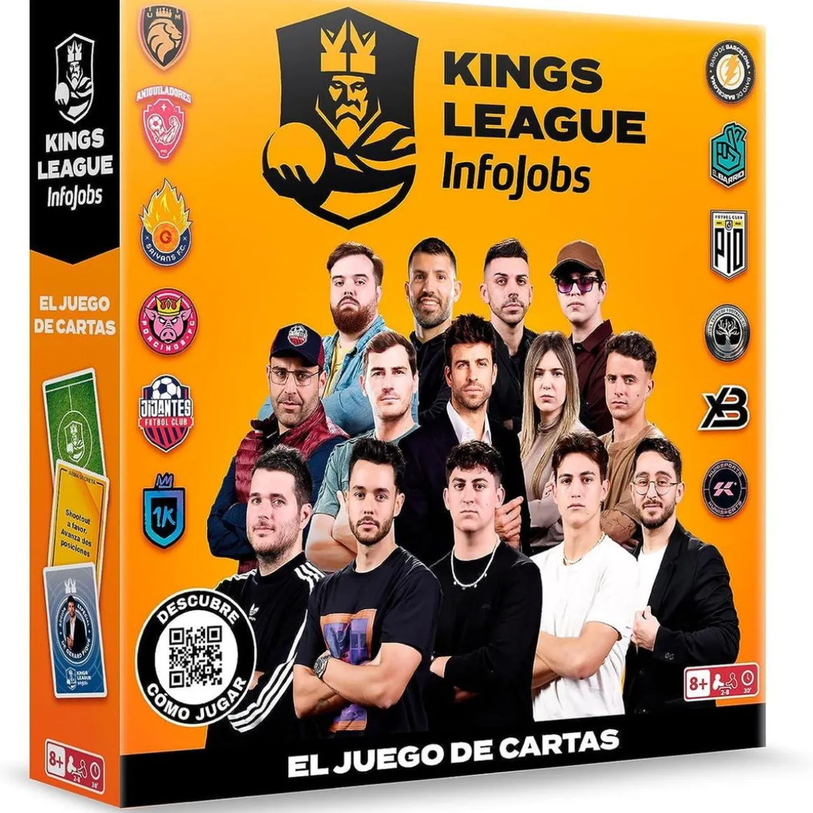 IMC Toys - Juego de cartas oficial de Kings League ㅤ