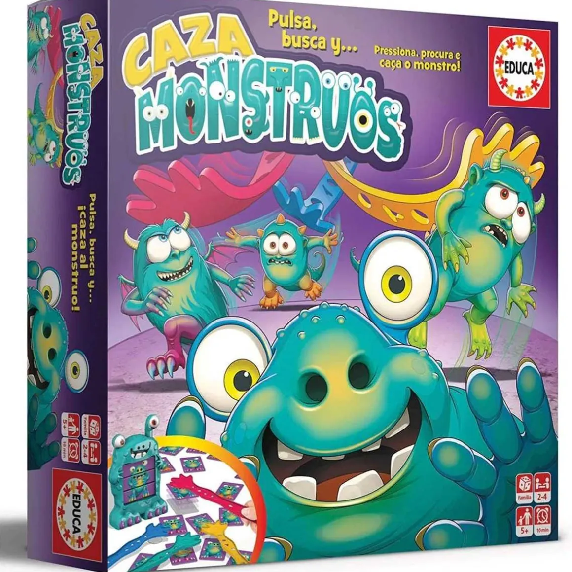Juego de agilidad visual y rapidez: Caza Monstruos ㅤ