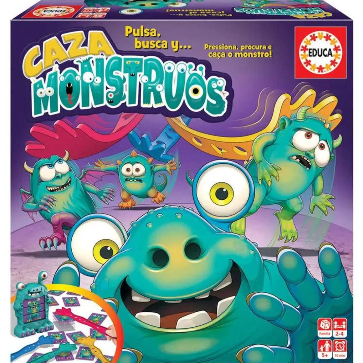 Juego de agilidad visual y rapidez: Caza Monstruos ㅤ