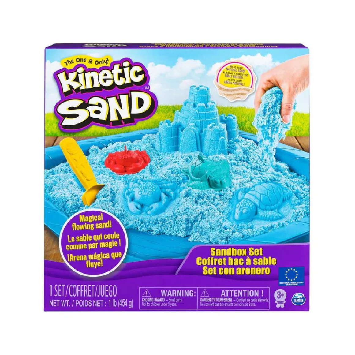 Kinetic Sand - Set Sandbox con arenero