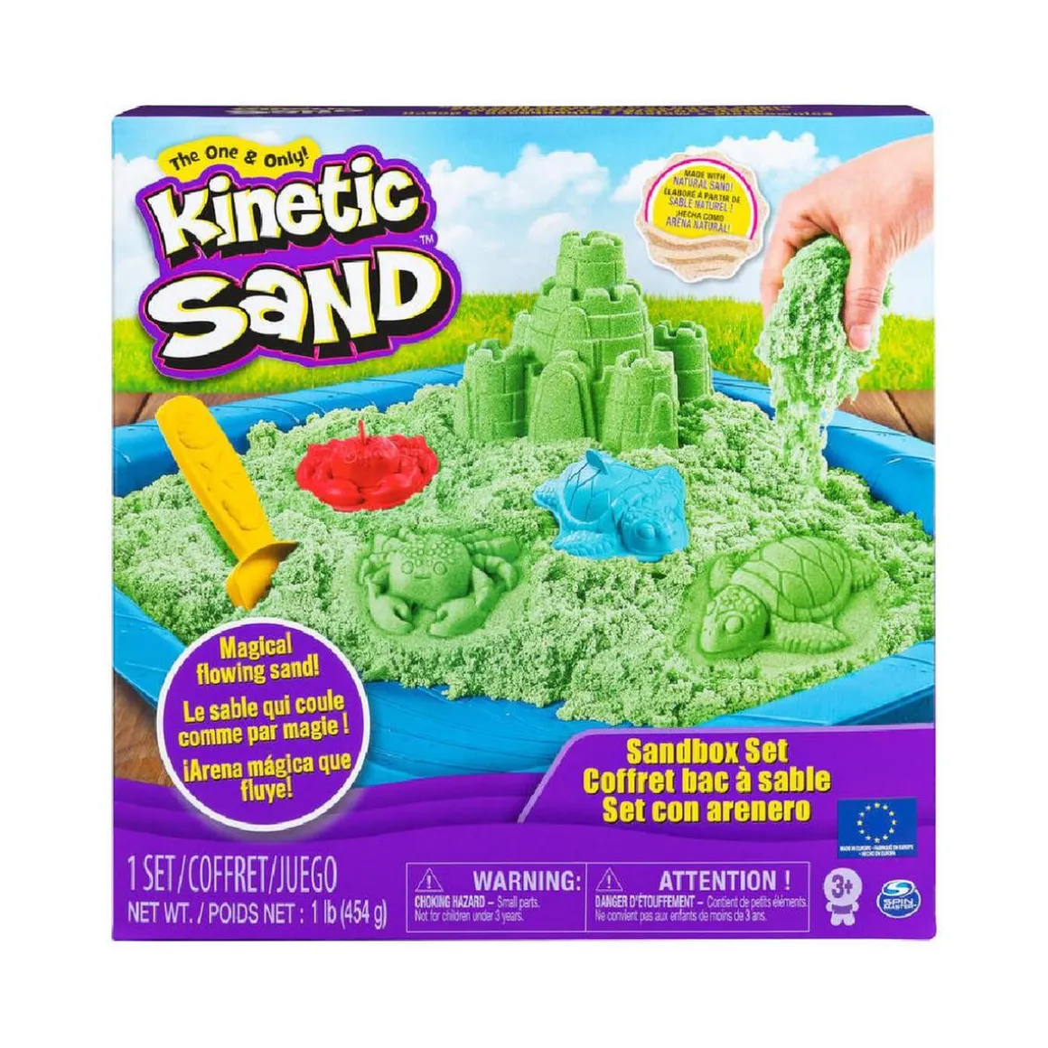 Kinetic Sand - Set Sandbox con arenero
