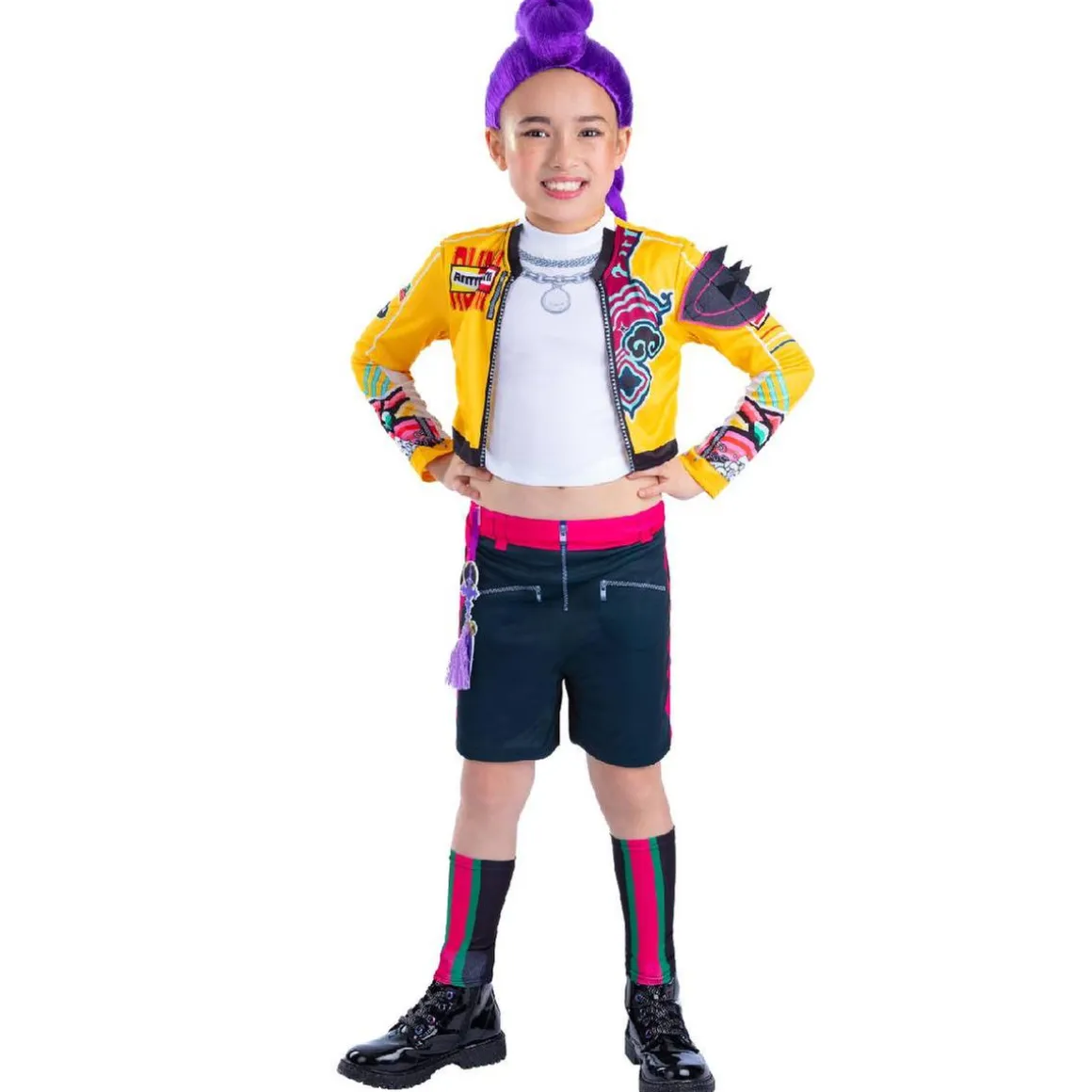 K-pop Demon Hunters - Disfraz Rumi Core Look Classic - Talla XS (5-6 años)