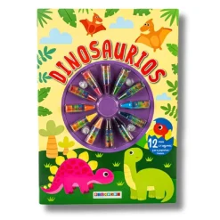 Libro con pinturas de cera (varios modelos)