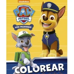 Libro Personajes para colorear con Pegatinas (Varios modelos)