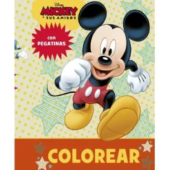 Libro Personajes para colorear con Pegatinas (Varios modelos)