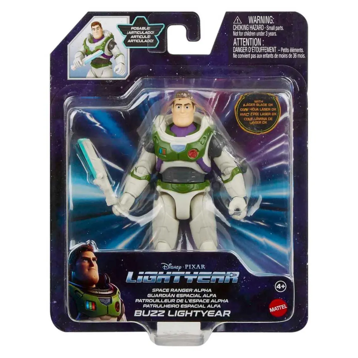 Lightyear - Figura Buzz Lightyear Guardián Espacial Alfa
