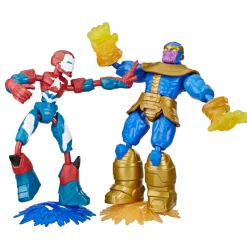 Los Vengadores - Pack 2 Figuras Bend and Flex