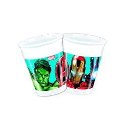 Los Vengadores - Pack 8 Vasos