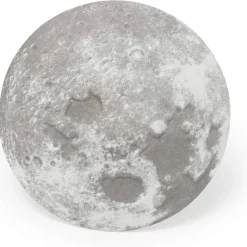 Luna fosforescente adhesiva de PVC, recargable con luz diurna ㅤ