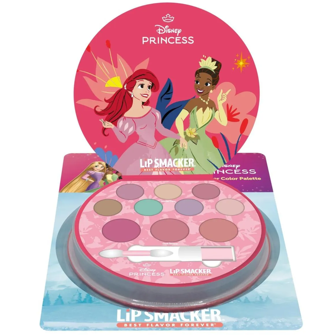 Markwins - Princesas Disney - Set de maquillaje infantil Shimmer Color Palette