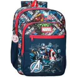 Marvel - Mochila Escolar 40 cm 2 Compartimentos - Legendary Avengers
