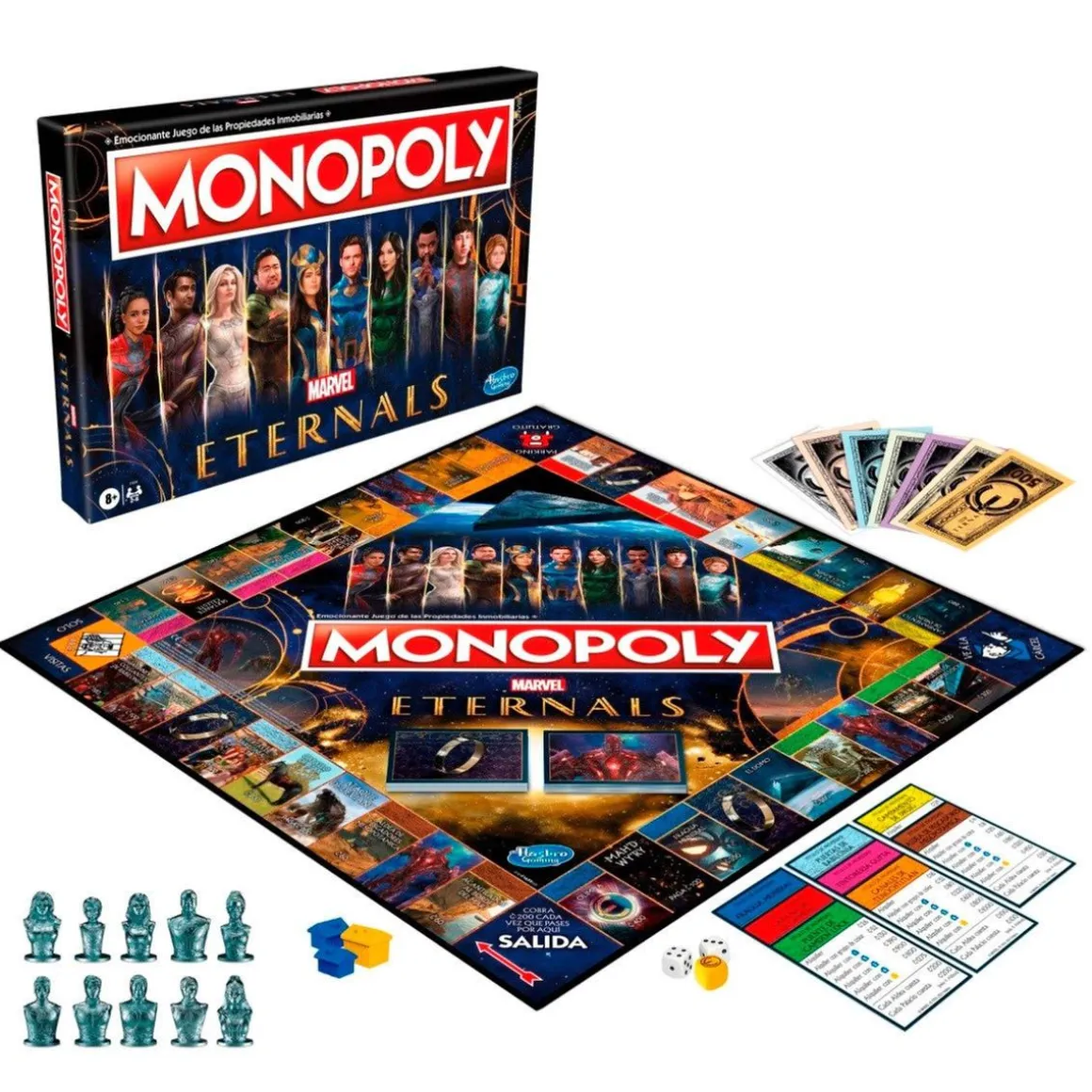 Marvel - Monopoly - Juego de mesa Marvel Eternals