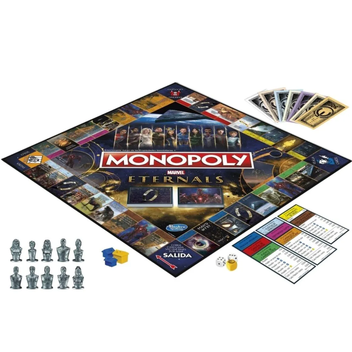 Marvel - Monopoly - Juego de mesa Marvel Eternals