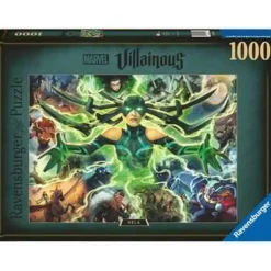 Marvel - Puzzle de 1000 piezas Marvel Villainous: Hela, rompecabezas para adultos ㅤ