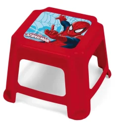 Marvel - Taburete de plástico infantil Spiderman 27x27x21cm ㅤ