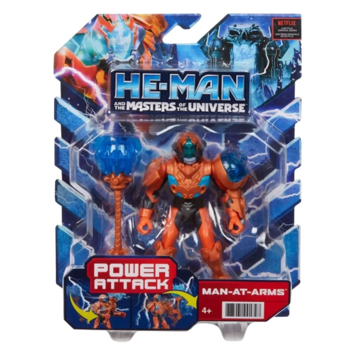 Masters of the Universe - Man at arms - Figura Power Attack