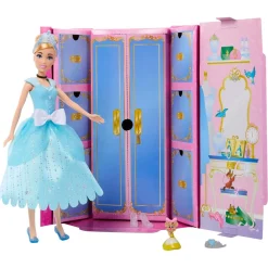 Mattel - Cenicienta - Muñeca Princesa Cenicienta con Accesorios de Moda ㅤ